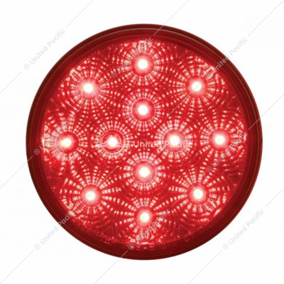 12 LED 4" Round Reflector Light (Stop, Turn & Tail)