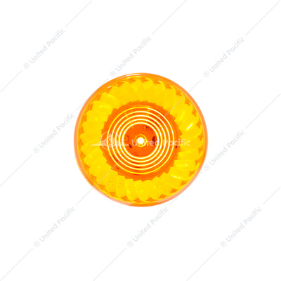 7 LED 2" Round Turbine Light (Clearance/Marker) - Amber LED/Amber Lens