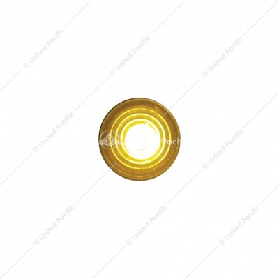 Single LED Indicator Light - Amber