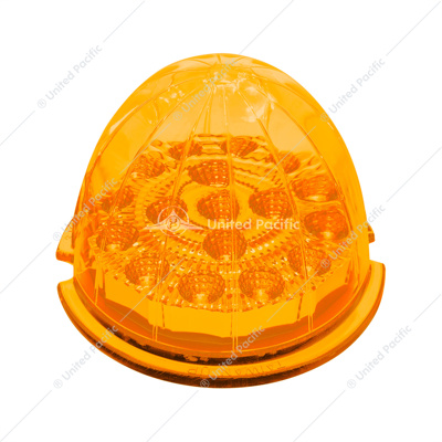 17 LED Dual Function Reflector Cab Light - Amber LED