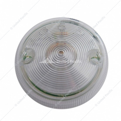 15 LED 3" Dual Function Single Face Light Only - Amber LED/Clear Lens