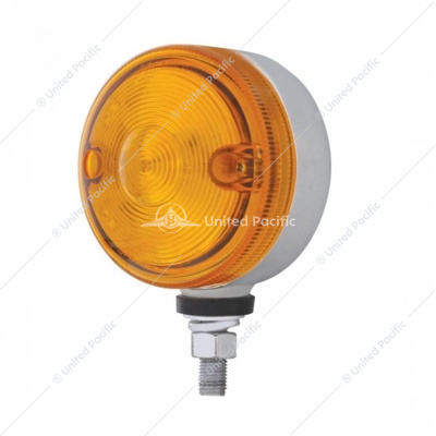 15 LED 3" Dual Function Single Face Light - Amber LED/Amber Lens