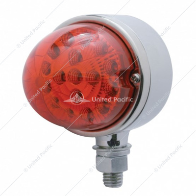 17 LED Dual Function Reflector Single Face Light - Red LED/Red Lens