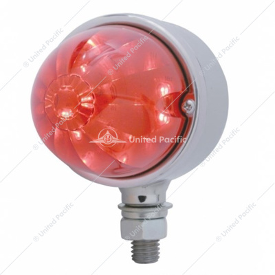 17 LED Dual Function Watermelon Single Face Light - Red LED/Red Lens