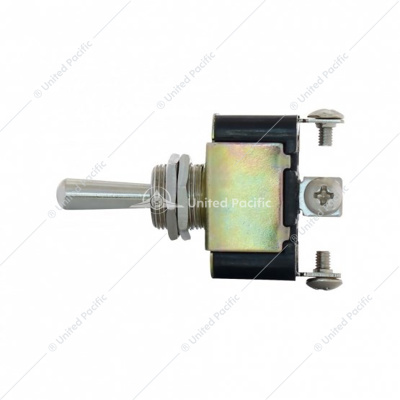 3 Pin, 10 Amp - 12V DC On-Off-On Metal Toggle Switch With 3 Screw Terminals