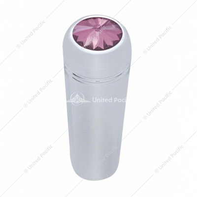 1-7/8" Short Aluminum Toggle Switch Extension With Crystal For Kenworth - Purple Crystal