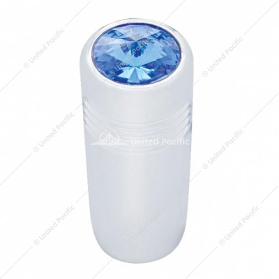 1-5/8" Short Toggle Switch Extension With Color Crystal - Blue Crystal