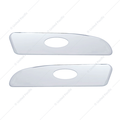 Chrome Plastic Interior Door Panel Trim For Peterbilt 389 (2008+), 388 (2008-2014), 387 (2006-2010), 386/384 (