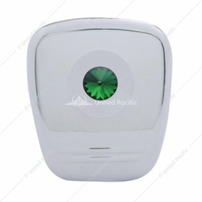 Diagnostic Plug Cover For 2006+ Peterbilt - Green Crystal