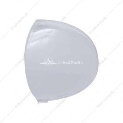 Round Dome Light Lens For 2006+ Kenworth - Clear (Card of 2)