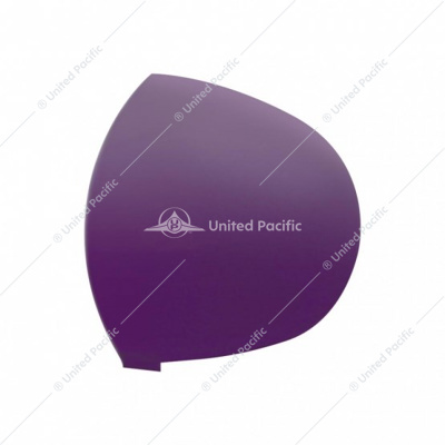 Round Dome Light Lens For 2006+ Kenworth - Purple (Card of 2)