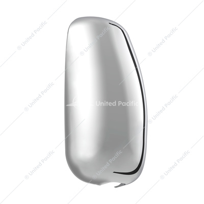 Chrome Mirror Cover For Peterbilt 387 (1999-2010), 587 (2011-2019), & T700 (2011-2014) - Passenger