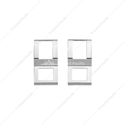 Chrome Switch Cover For 2018-2024 Freightliner Cascadia (2-Pack)