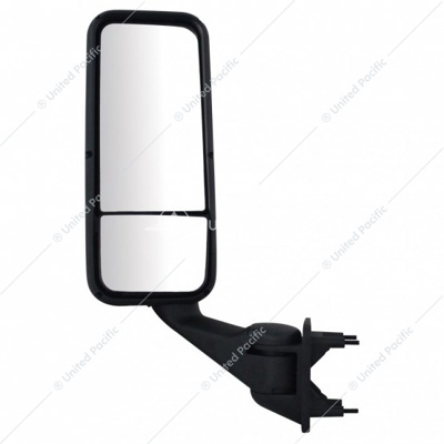 Black Heated Mirror Assembly For Peterbilt 387/587 & Kenworth T2000/T700 - Driver