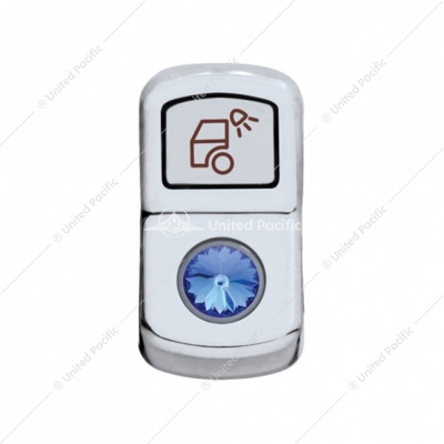 "Load Light" Rocker Switch Cover With Color Crystal