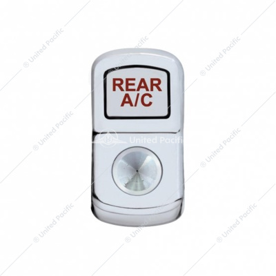 "Rear A/C" Rocker Switch Cover - Indented (Bulk)