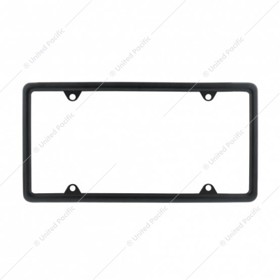 Slim License Plate Frame - Black