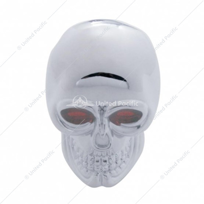 Plastic Skull Gearshift Knob - Chrome