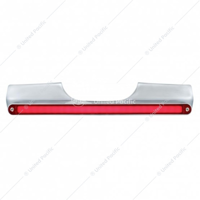 Motorcycle Rear Signal Light Bar With 24 LED 12" GloLight Bar - Red LED