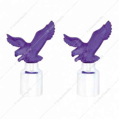 Eagle Bumper Guide Top With Chrome Base - Purple (2-Pack)