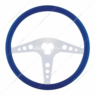 18" Color GT Steering Wheel - Electric Blue