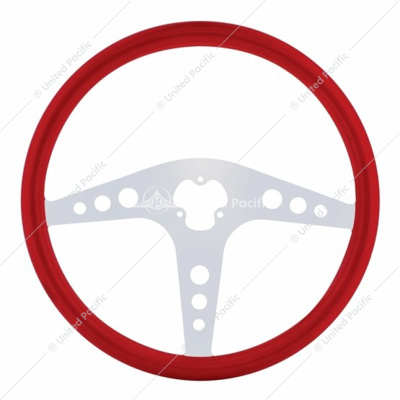 18" Color GT Steering Wheel - Indigo Red