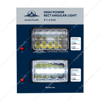 Display For 4" X 6" Lights - High Power LED