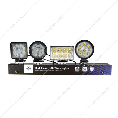 United Pacific Work Light Display With 36671, 36672, 36507, 36965