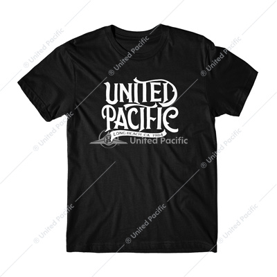 United Pacific Calligraphy T-Shirt - L