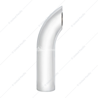 5" Curved Plain Bottom Exhaust - 96" L