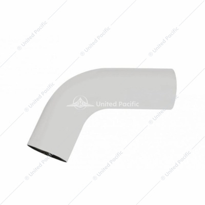 Chrome 68 Degree Angled Exhaust Elbow For Peterbilt 359 - Straight 5" OD To 5" OD