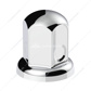 33mm X 2" Chrome Steel Standard Nut Cover With Flange
