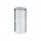33mm x 4-1/4" Chrome Plastic Tall Cylinder Nut Covers - Thread-On