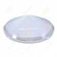 No Notch Chrome Pointed Front Hubcap - 1/2" Lip