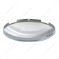 4 Even Notched Chrome Dome Front Hubcap - 7/16" Lip