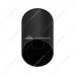33mm X 4-1/4" Matte Black Tall Cylinder Nut Covers - Thread-On