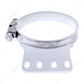 6" Chrome Exhaust Clamp For Kenworth