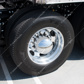 Dome Rear Axle Cover With 33mm Standard Style Push-On Nut Covers