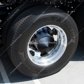 Pointed Rear Axle Cover With 33mm Standard Thread-On Nut Covers - Matte Black