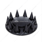 Dome Front Axle Cover With 33mm Spike Thread-On Nut Covers - Matte Black