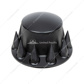 Dome Rear Axle Cover With 33mm Spike Thread-On Nut Covers - Matte Black