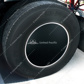 Aero Full-Moon Rear Axle Cover Kit - Matte Black