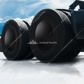 Aero Full-Moon Rear Axle Cover Kit - Matte Black
