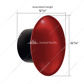 Aero Full-Moon Rear Axle Cover Kit - Candy Red