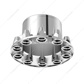 Pointed Rear Axle Cover With 33mm Standard Style Push-On Nut Covers