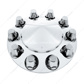 Pointed Front Axle Cover With 33mm Standard Style Push-On Nut Covers