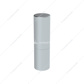 33mm X 7-1/4" Chrome Plastic Tall Cylinder Nut Cover - Thread-On (Bulk)