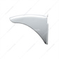 Stainless Steel Visor For 4" X 6" Rectangular Headlight, Curved Top Style