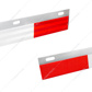 Aluminum Straight Conspicuity Reflector Top Flap Plate (Pair)