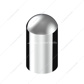 33mm x 3-3/4" Chrome Plastic Dome Nut Covers - Thread-On